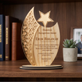 Load image into Gallery viewer, Personalised Wooden Employee Recognition Award – Star Achievement & Long Service Award
