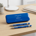 Load image into Gallery viewer, Personalised Pen and Pencil Set with Engraved Metal Case
