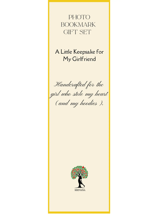 Personalised Photo Bookmark Gift | Custom Bookmark in Gift Box | Meaningful Keepsake for Friends, Family, or Colleagues Krevana Personalised Photo Bookmark Gift | Custom Bookmark in Gift Box | Meaningful Keepsake for Friends, Family, or Colleagues