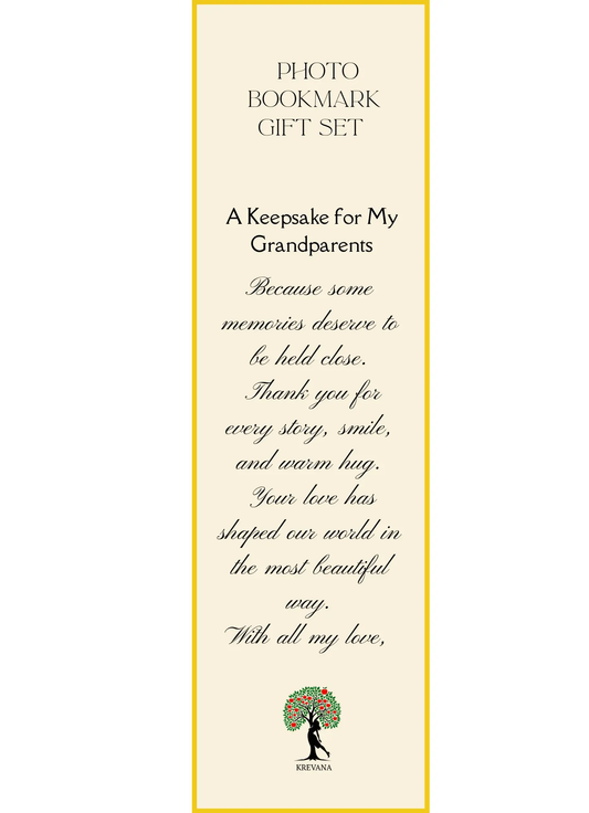 Personalised Photo Bookmark Gift | Custom Bookmark in Gift Box | Meaningful Keepsake for Friends, Family, or Colleagues Krevana Personalised Photo Bookmark Gift | Custom Bookmark in Gift Box | Meaningful Keepsake for Friends, Family, or Colleagues
