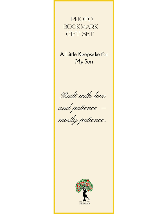 Personalised Photo Bookmark Gift | Custom Bookmark in Gift Box | Meaningful Keepsake for Friends, Family, or Colleagues Krevana Personalised Photo Bookmark Gift | Custom Bookmark in Gift Box | Meaningful Keepsake for Friends, Family, or Colleagues