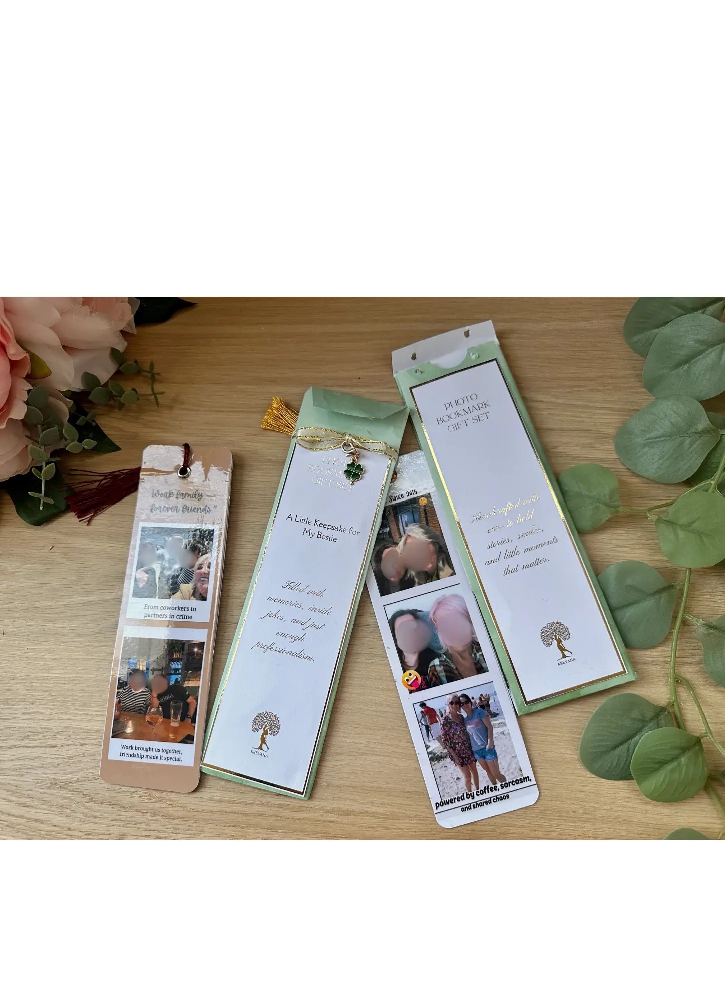 Personalised Photo Bookmark Gift | Custom Bookmark in Gift Box | Meaningful Keepsake for Friends, Family, or Colleagues Krevana Personalised Photo Bookmark Gift | Custom Bookmark in Gift Box | Meaningful Keepsake for Friends, Family, or Colleagues