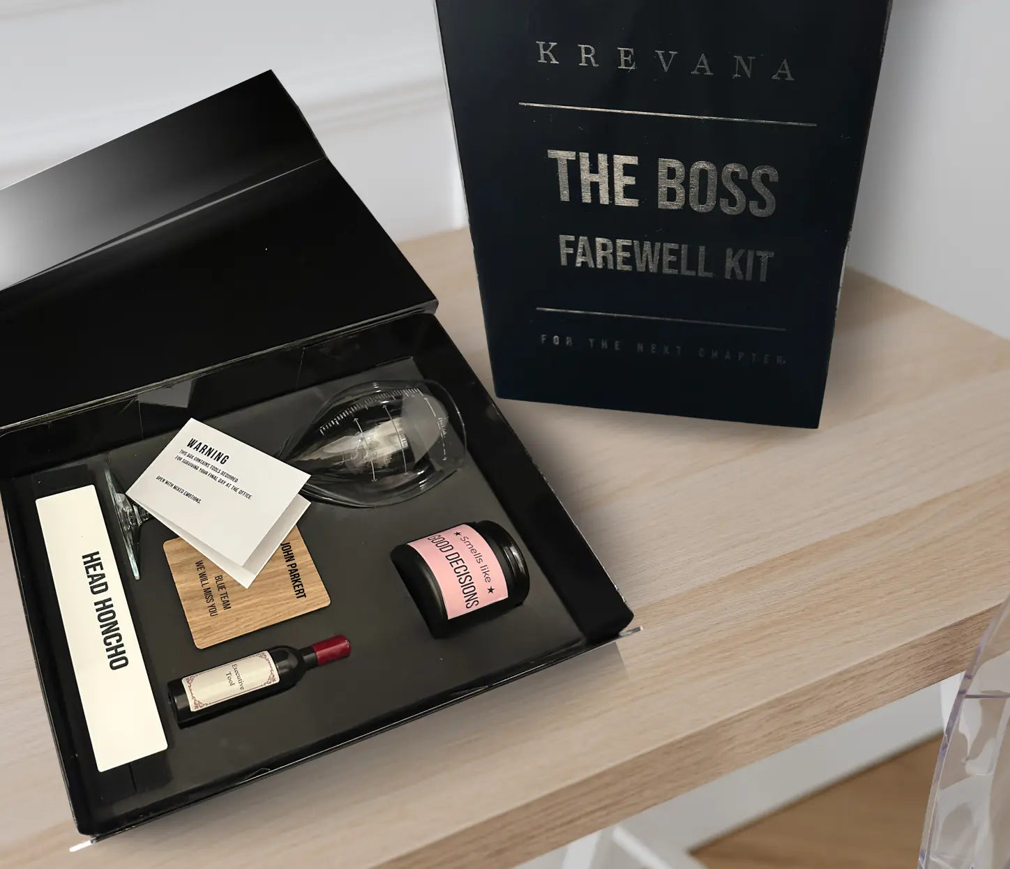 Funny Boss Farewell Gift Box Krevana Funny Boss Farewell Gift Box
