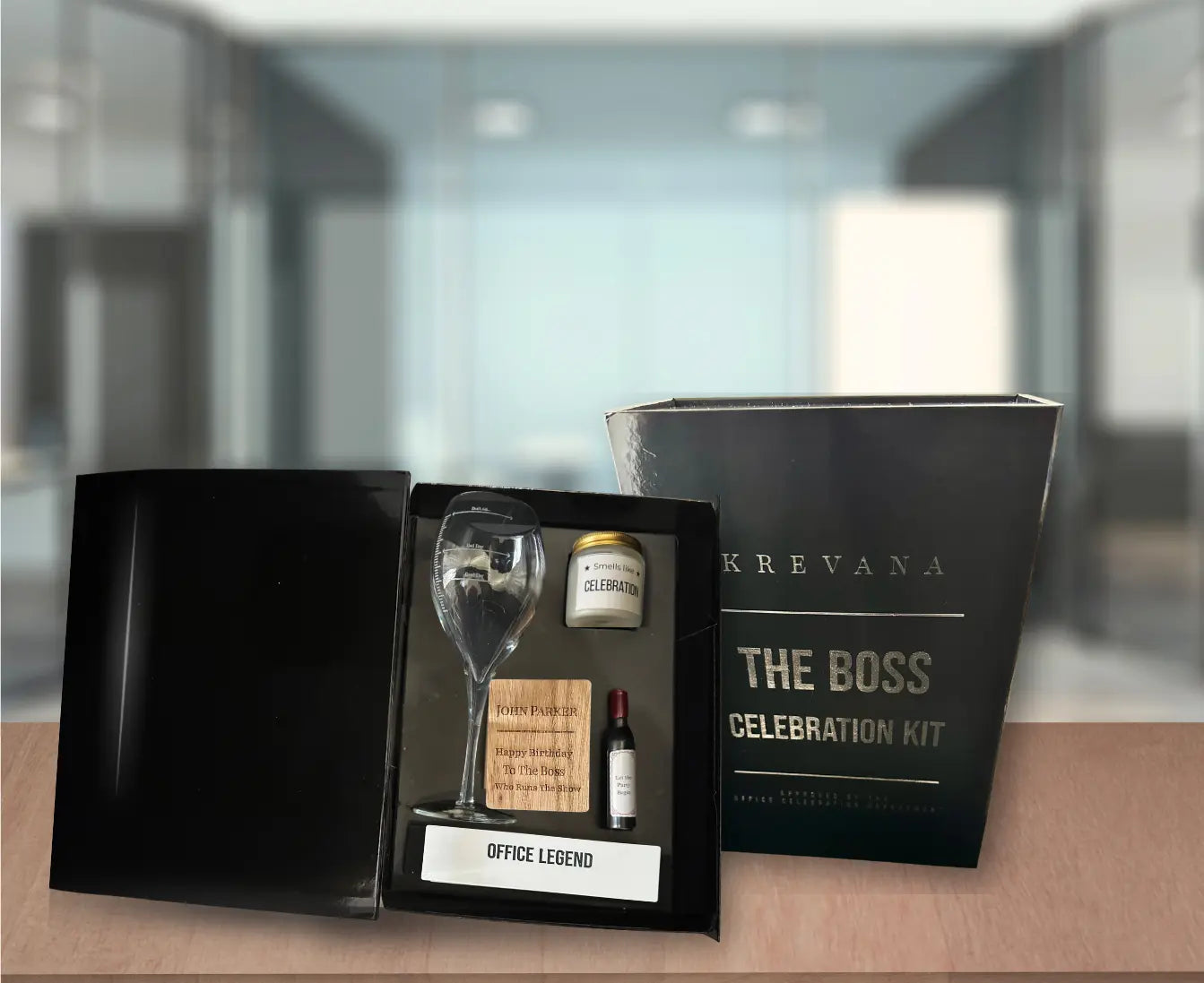Funny Boss Gift Set, Boss Celebration Gift Box Krevana Funny Boss Gift Set, Boss Celebration Gift Box