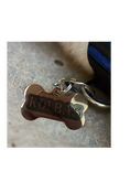 Load image into Gallery viewer, Personalisable Laser Engraved Stainless Steel Bone Pet ID Collar Tag, Dog Owner Gift, Pet Lover Gift
