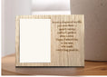 Load image into Gallery viewer, Personalised Father's Day Photo Frame — Engraved Wooden Picture Frame with Custom Message | Optional Luxury Gift Box Krevana Personalised Father's Day Photo Frame — Engraved Wooden Picture Frame with Custom Message | Optional Luxury Gift Box
