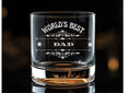 Load image into Gallery viewer, Personalised Father's Day Whisky Tumbler Glass, Engraved Krevana Personalised Father's Day Whisky Tumbler Glass, Engraved

