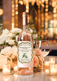 Load image into Gallery viewer, Funny Bottle Label – 3.5x5” Waterproof Self-Adhesive with Gold Frame – Hilarious Gift for Wine, Whiskey & Beer Lovers.
