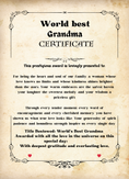 Load image into Gallery viewer, World Best Certificate, Mother's Day gift, Birthday Gift, Father Day Gift, Funny Certificate,
