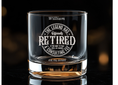 Load image into Gallery viewer, Personalised Retirement Whisky Tumbler — Engraved With Their Name
