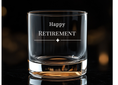 Load image into Gallery viewer, Personalised Retirement Whisky Tumbler — Engraved With Their Name

