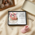 Load image into Gallery viewer, Personalised New Baby Keepsake | Custom Photo Birth Ornament with Luxury Gift Box
