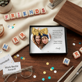 Load image into Gallery viewer, Personalised Best Friend & Work Bestie Gift | Custom Heart Photo Birthday Keepsake with Gift Box
