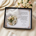 Load image into Gallery viewer, Personalised Wedding Keepsake | Custom Mirror Acrylic Ornament for Bride & Groom
