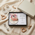 Load image into Gallery viewer, Personalised New Baby Keepsake | Custom Photo Birth Ornament with Luxury Gift Box

