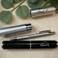 Load image into Gallery viewer, Personalised Pen Gift & Presentation Tube – New Job, Retirement & Birthday Gift
