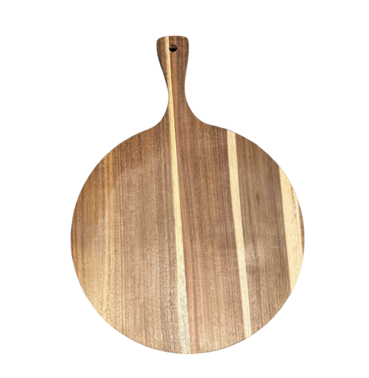 Customizable Laser Engrave Acacia Chopping Board/ Serving tray/ Pizza Tray, Wedding Gift, Birthday Gift, Gift for Her, Gift for Him.