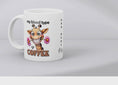 Load and play video in Gallery viewer, Funny Coffee Mug – “My Blood Type Is Coffee” | Cute Giraffe Design | Gift for Coffee Lovers
