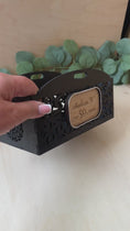 Load and play video in Gallery viewer, Personalised Hamper Basket – Engraved Name & Message

