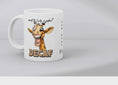 Load and play video in Gallery viewer, Funny Giraffe Coffee Mug – “Want to Hear a Joke? Decaf.” | Cute Animal Mug for Coffee Lovers (11oz / 15oz)
