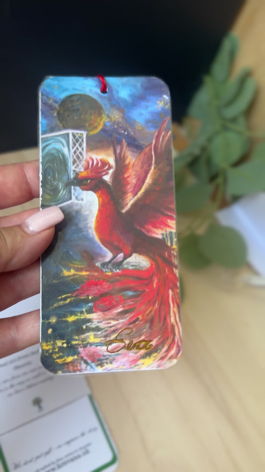 Personalized Meaningful Artisan Bookmark — Secret Gift — What We Get and What We Leave Behind