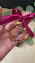 Load and play video in Gallery viewer, Personalised Teacher Medal Gift
