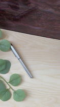 Load and play video in Gallery viewer, Personalized Silver Ballpoint Pen – Custom Engraved Name Pen with Gift Box
