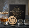 Load image into Gallery viewer, Personalized Whisky Smoker Kit | Monogram Engraved Smoking Lid
