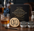 Load image into Gallery viewer, Personalized Whisky Smoker Kit | Monogram Engraved Smoking Lid
