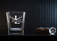 Load image into Gallery viewer, Personalised Monogram Whisky Glass — Engraved Initial Tumbler With Luxury Gift Box
