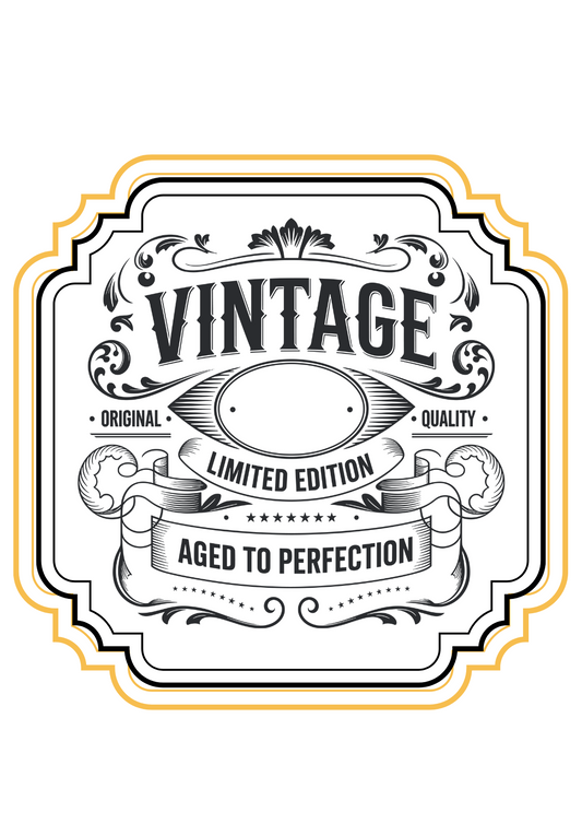 Funny Bottle Label – 3.5x5” Waterproof Self-Adhesive with Gold Frame – Hilarious Gift for Wine, Whiskey & Beer Lovers
