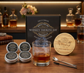 Load image into Gallery viewer, Personalised Whisky Smoker Kit | Engraved Smoking Lid | 4 Premium Wood Chips | Birthday Gift for Him | Krevana
