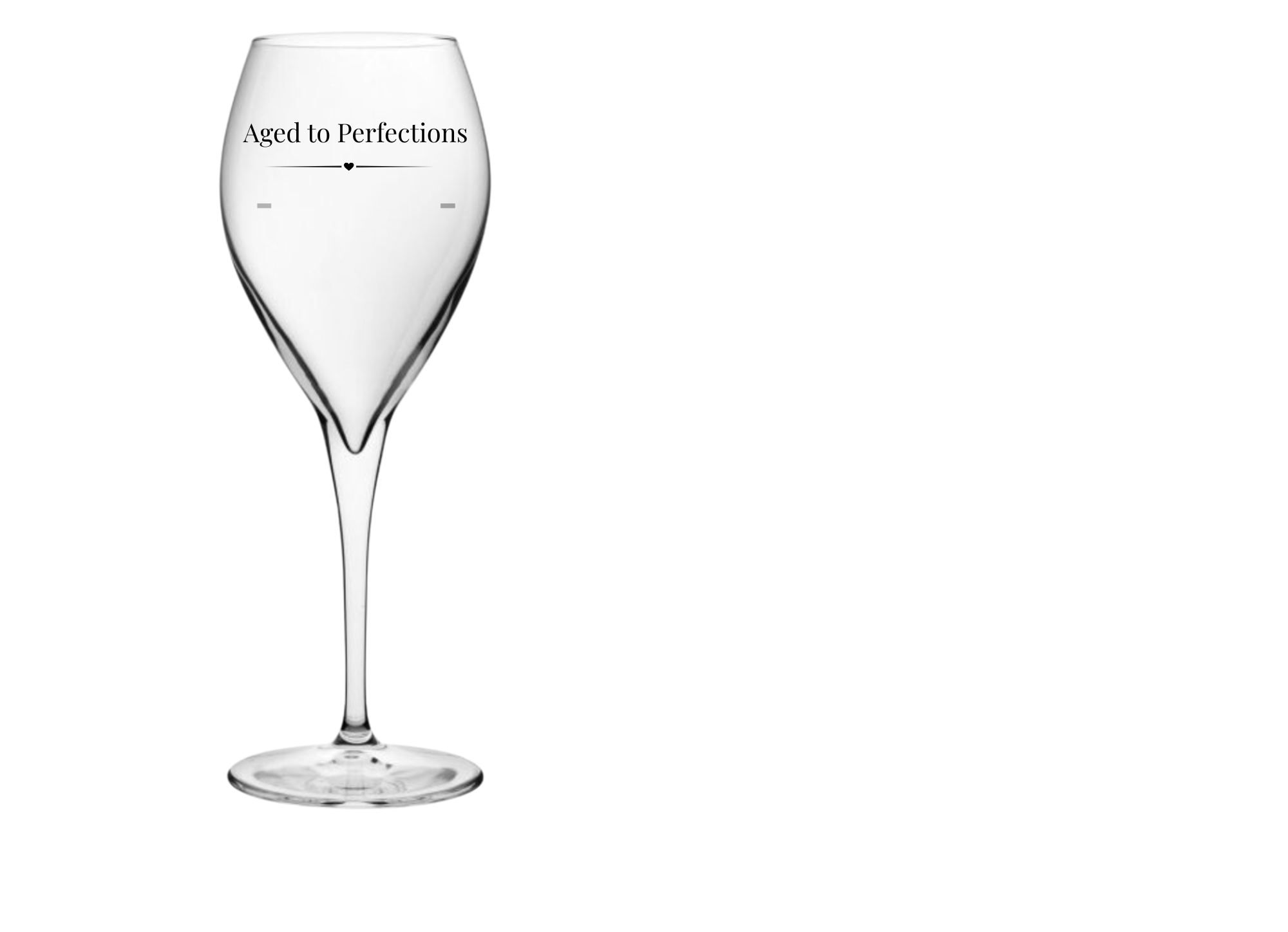 Personalised Birthday Wine Glass | Engraved Milestone Birthday Gift | Luxury Silk Gift Box