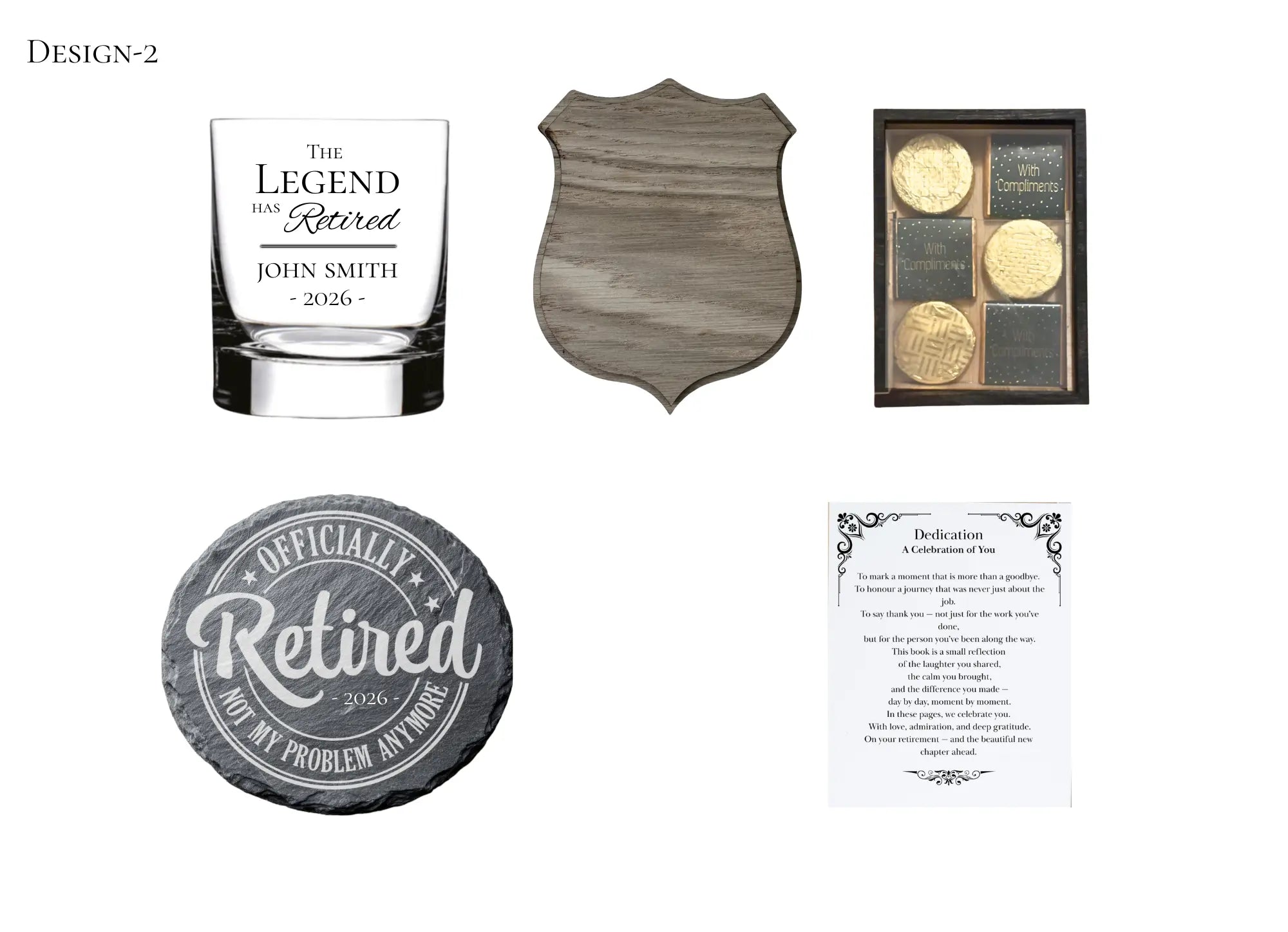 Personalised Luxury Retirement Gift Set — Wooden Shadow Box with Engraved Glass, Artisan Chocolates & Fine Art Card UK Krevana Personalised Luxury Retirement Gift Set — Wooden Shadow Box with Engraved Glass, Artisan Chocolates & Fine Art Card UK