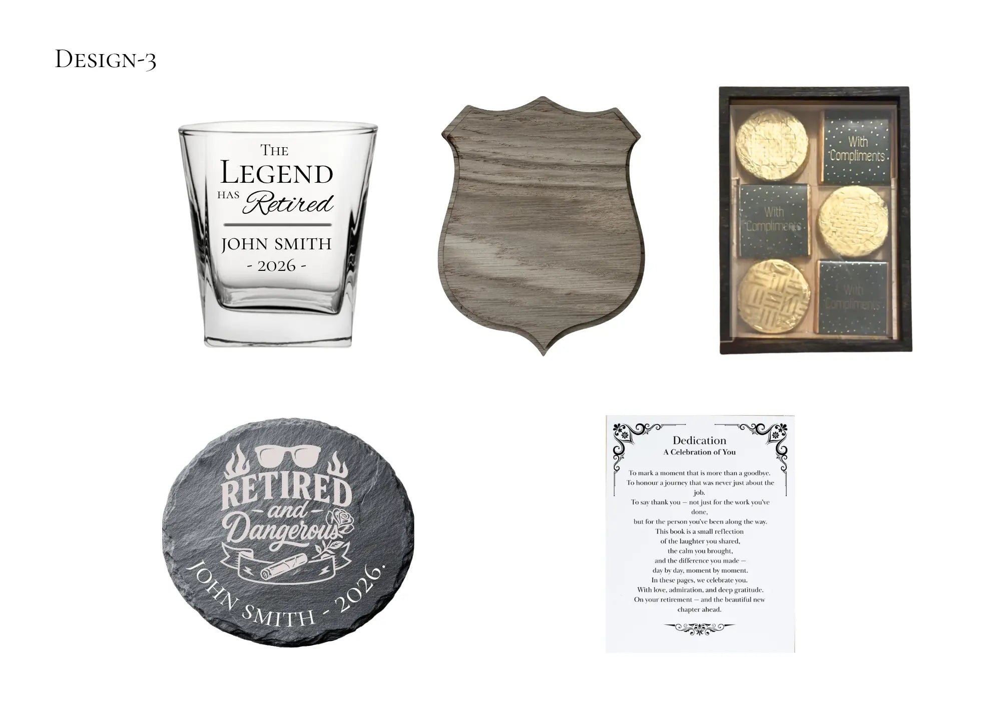 Personalised Luxury Retirement Gift Set — Wooden Shadow Box with Engraved Glass, Artisan Chocolates & Fine Art Card UK Krevana Personalised Luxury Retirement Gift Set — Wooden Shadow Box with Engraved Glass, Artisan Chocolates & Fine Art Card UK