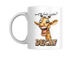 Load image into Gallery viewer, Funny Giraffe Coffee Mug – “Want to Hear a Joke? Decaf.” | Cute Animal Mug for Coffee Lovers (11oz / 15oz) Krevana Funny Giraffe Coffee Mug – “Want to Hear a Joke? Decaf.” | Cute Animal Mug for Coffee Lovers (11oz / 15oz)
